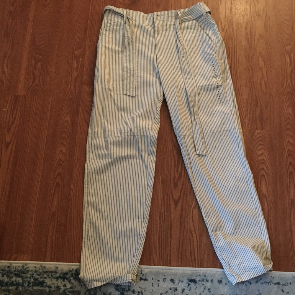 AEO striped light pants